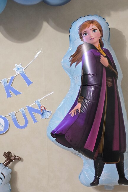 Frozen Anna Karakter Şekilli Folyo Balon - 2