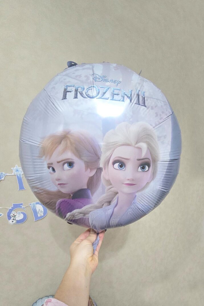 Frozen Elsa Karlar Ülkesi Tema Folyo Balon Seti 5li Set Frozen Elsa Temalı Balonlar - 4