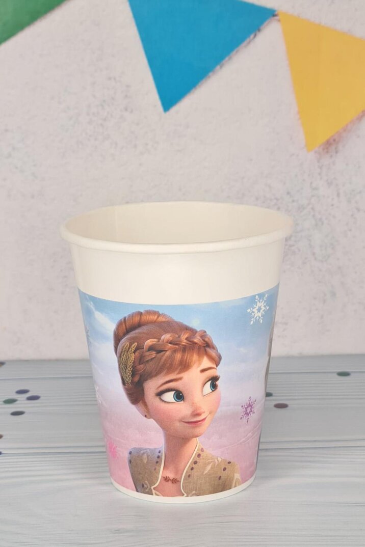 Frozen Elsa Karton Bardak 8li - 2