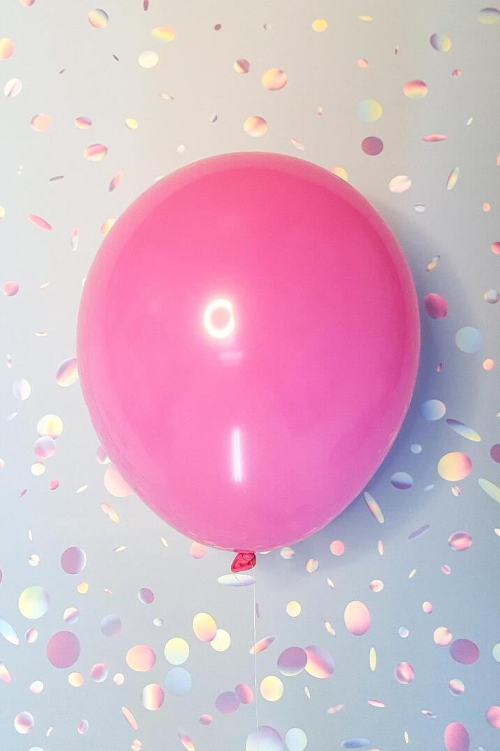 Fuşya Balon 10 Adet - 12 inc 30 cm Parti Balonu - 1