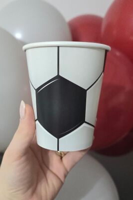 Futbol Tema Karton Bardak 8li - 3