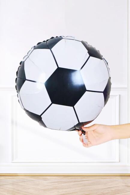 Futbol Topu Folyo Balon Futbol Topu Şeklinde Balon 45cm