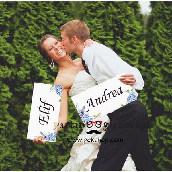 Gelin Damat Fotoğraf Aksesuarı - 1