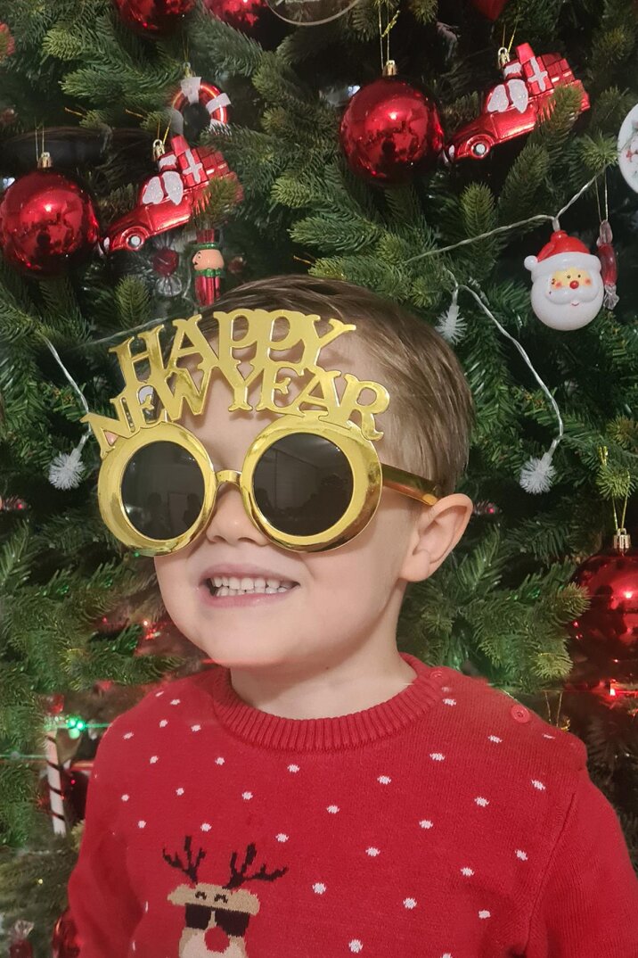Gold Happy New Year Yılbaşı Parti Gözlüğü Yılbaşı Parti Gözlük - 2