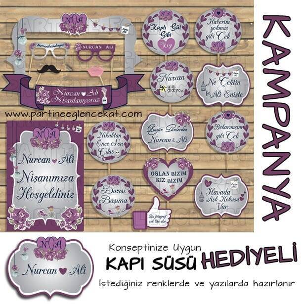 Gümüş-Mor Konsept 3lü Kampanyalı Paket - 1