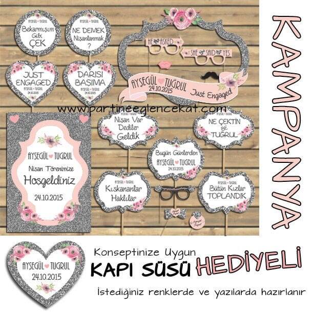 Gümüş Parıltılı Konsept 3lü Kampanyalı Paket - 1