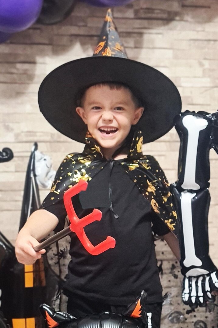 Halloween Mızrak Şeytan Mızrağı Kırmızı Cadılar Bayramı Mızrak 50 cm - 1
