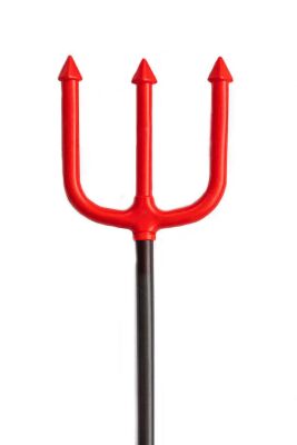 Halloween Mızrak Şeytan Mızrağı Kırmızı Cadılar Bayramı Mızrak 50 cm - 3