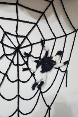 Halloween Parti Balon Süsleme Seti Örümcek Ağı ve Örümcekli Cadılar Bayramı Süsleme Seti - 5