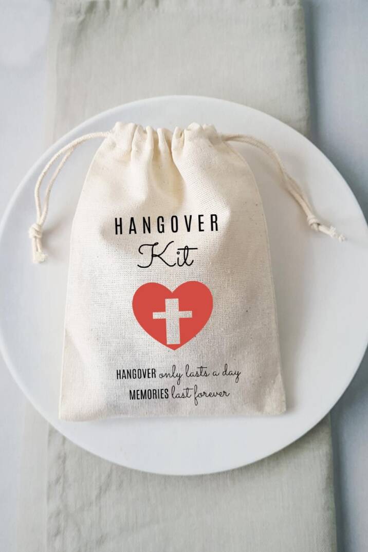 Hangover Only Last a Day Hangover Kit Kesesi - 10 Adet - 1