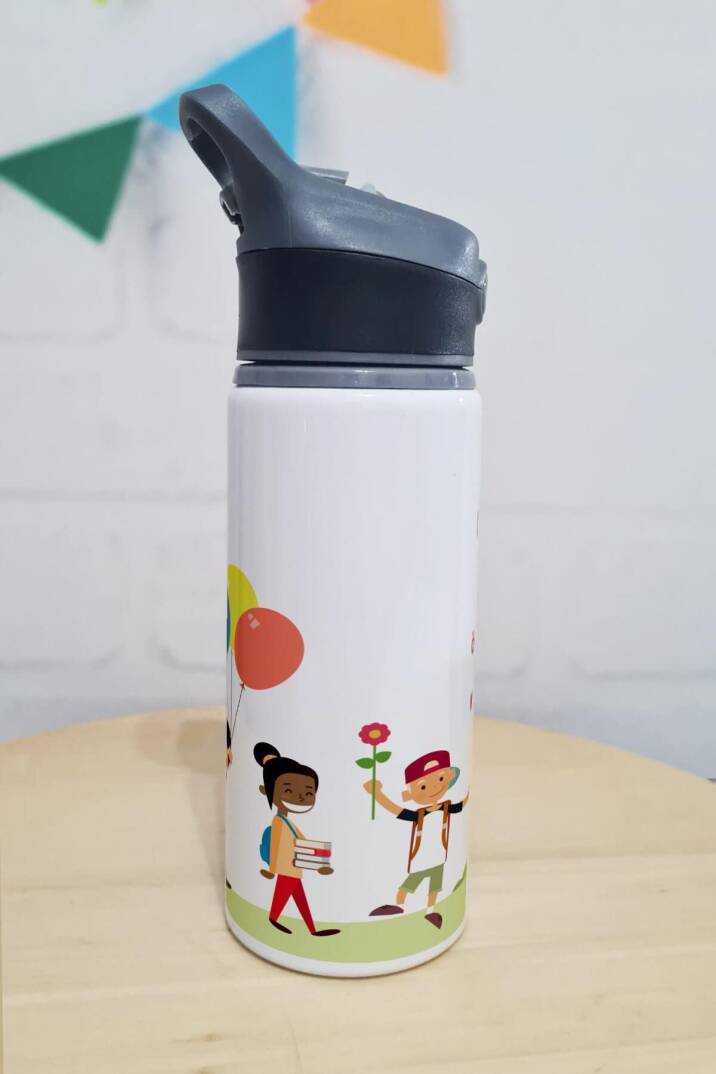 İsim Baskılı Öğretmenler Günü Hediyesi Matara 650ml - 3