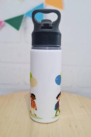 İsim Baskılı Öğretmenler Günü Hediyesi Matara 650ml - 4