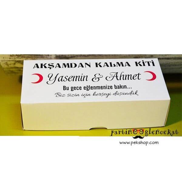 İsim Yazılı Hangover Kit Kutusu - 1