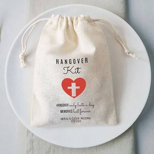 İsme Özel Baskılı Hangover Kit Kesesi - 1