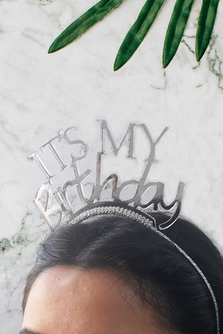 It's My Birthday Tacı, Doğumgünü Tacı, Gümüş - 1