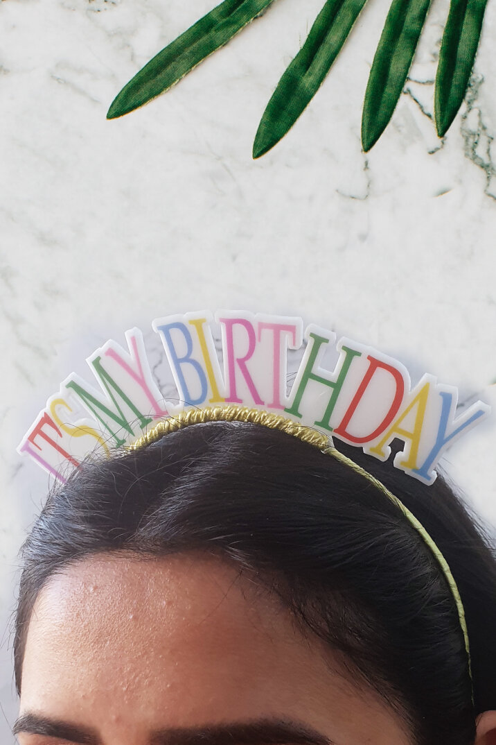 It's My Birthday Tacı, Doğumgünü Tacı, Renkli - 1