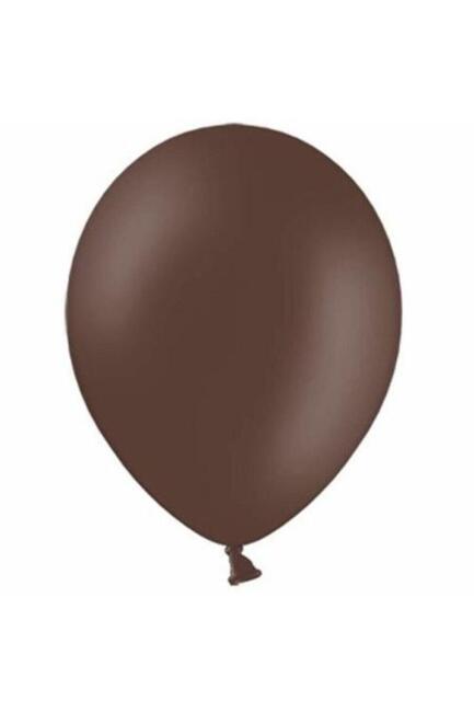 Kahverengi Balon 10 Adet - 12 inc 30 cm Parti Balonu - 2
