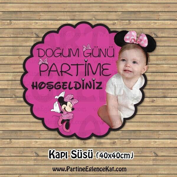 Kapı Süsü - Minie Mouse Konsept - 1