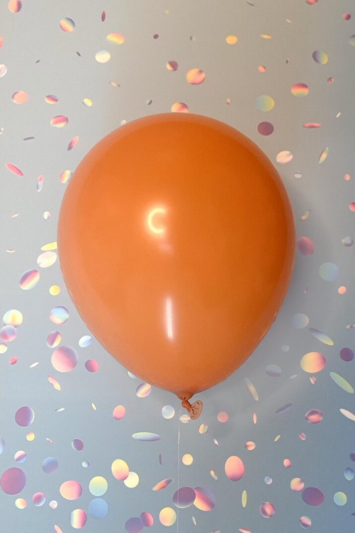 Karamel Balon 10 Adet - 12 inc 30 cm Parti Balonu - 1
