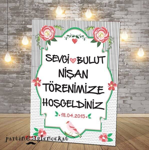 Karşılama Panosu - 1318 - 1
