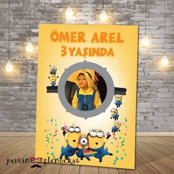 Karşılama Panosu -Minions Canavarı Konsept - 1