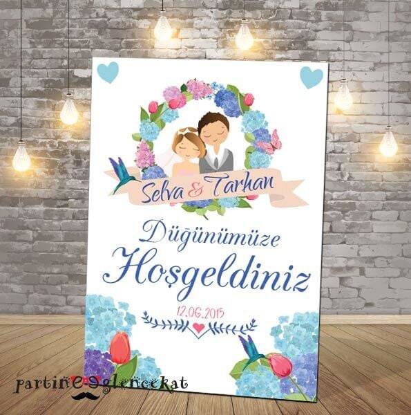 Kartopu Bahçesi Konsept Karşılama Panosu - 1