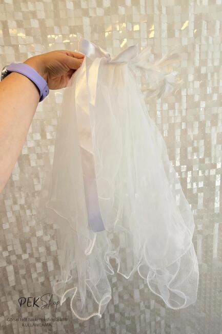 Kendinden Işıklı Gelin Duvağı Bride Parti Duvak Bride To Be Aksesuarı - 3
