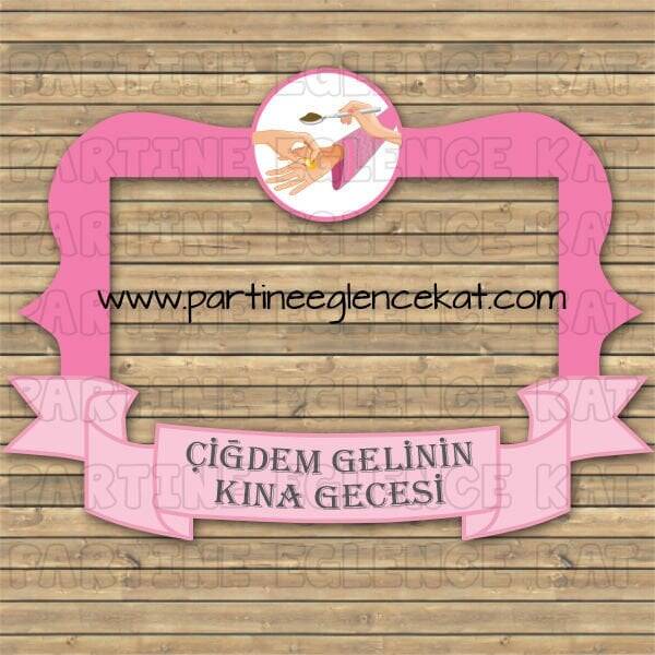 Kına Gecesi Hatıra Fotoğraf Çerçevesi - 1228 - 1