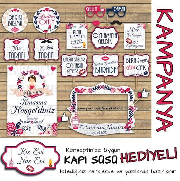 Kırmızı Elbiseli Konsept 3'lü Kampanyalı Paket - 1