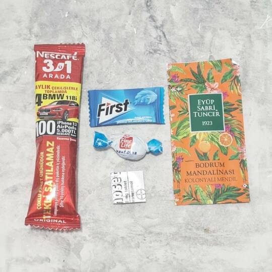 Kırmızı Konsept Doğum Günü Hangover Kit Kesesi - 2