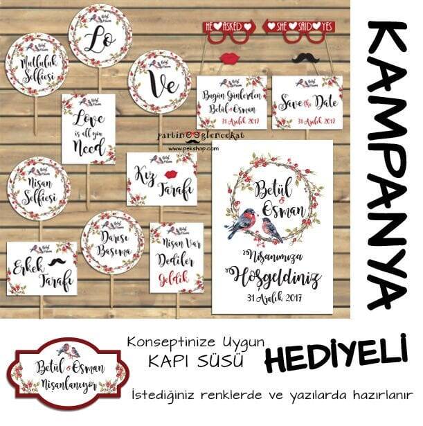 Kış Çiçekleri Konsept 2li Kampanyalı Paket - 1