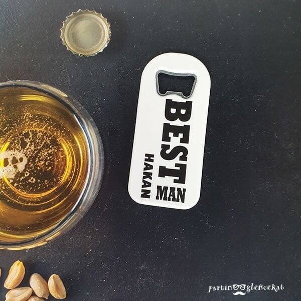 Kişiye Özel Açacak Magnet Hediyelik, Best Man - 1