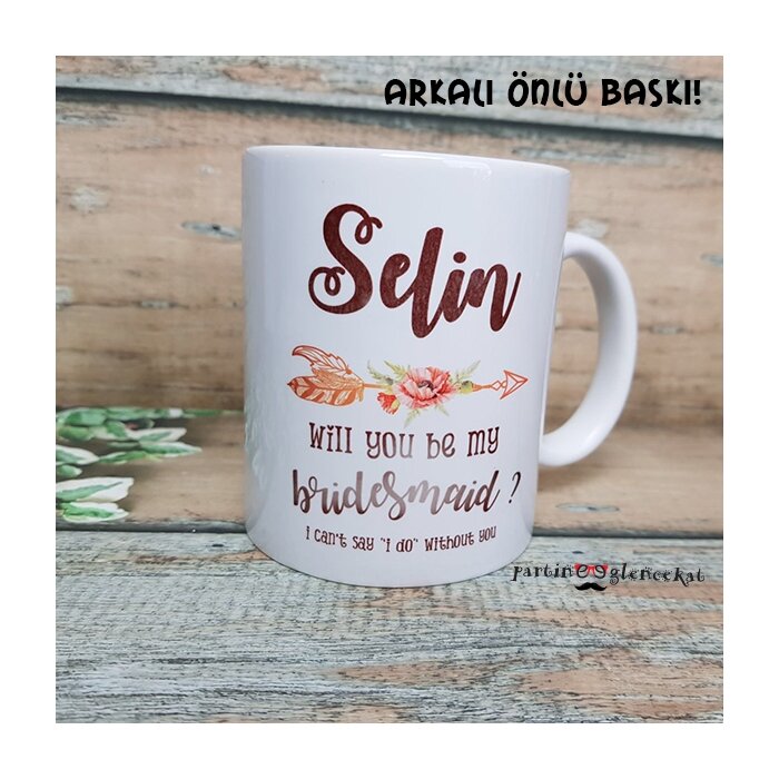 Kişiye Özel Bridesmaid - Nedime Kupası - 2