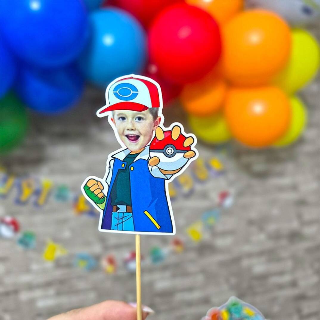 Kişiye Özel Pokemon Konsept Kürdan Süsü - 2