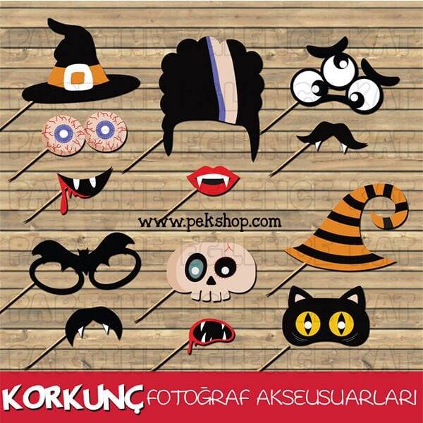 Korkunç Fotoğraf Aksesuarları -Photoboothlar - 1