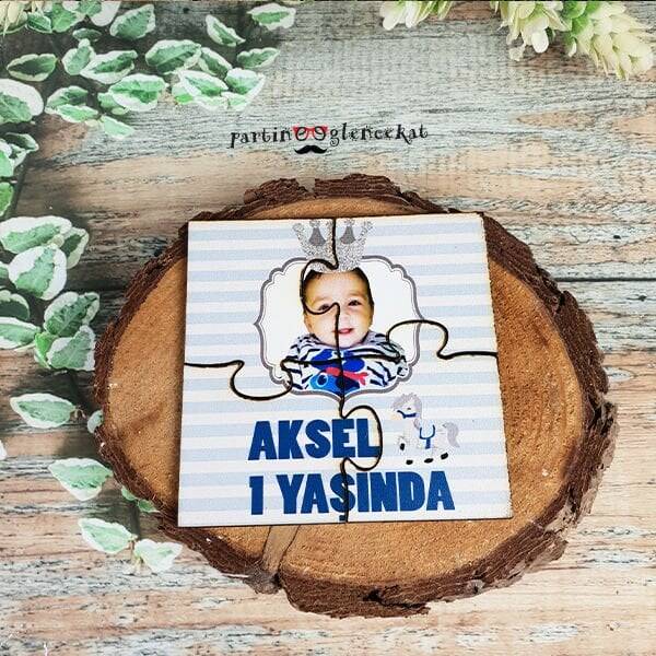 Kral Konsept Ahşap Puzzle Magnet - 1