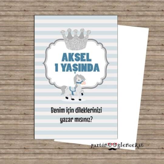 Kral Konsept Dilek Kartı