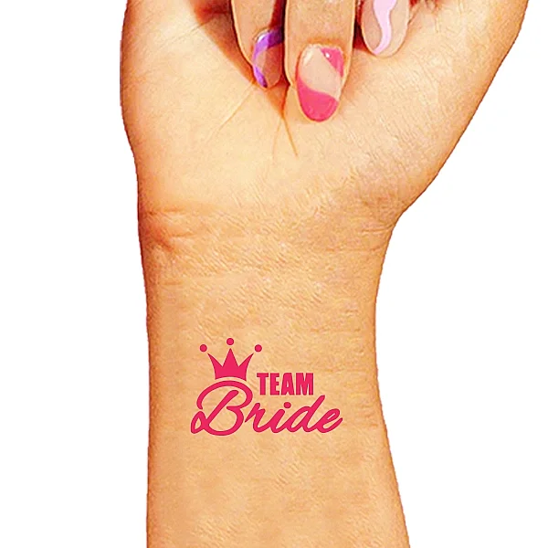 Kraliçe Temalı Team Bride Geçici Dövme - 1
