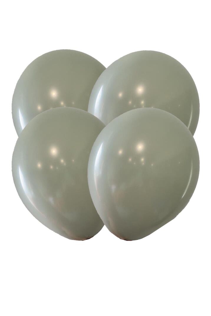 Küf Yeşili Balon 10 Adet - 12 inc 30 cm Parti Balonu - 2