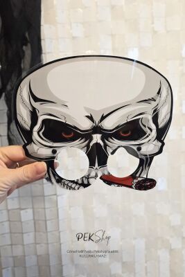 Kuru Kafa Cadılar Bayramı Gözlük Halloween Aksesuarı - 7