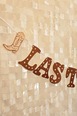 Last Rodeo Konsept Bekarlığa Veda Duvar Süsü - 2