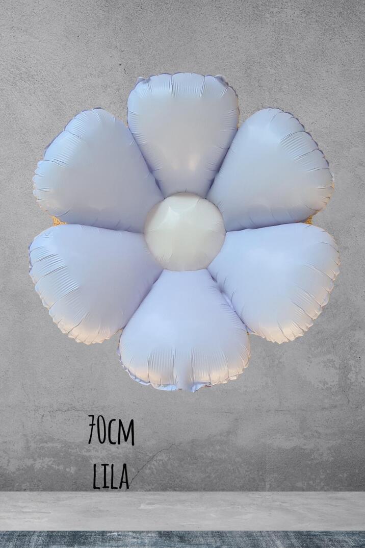 Lila Papatya Folyo Balon 70cm - 2
