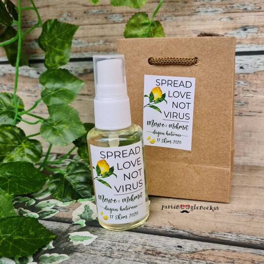 Limon Konsept FısFıslı Plastik Kolonya Hediyelik - 2