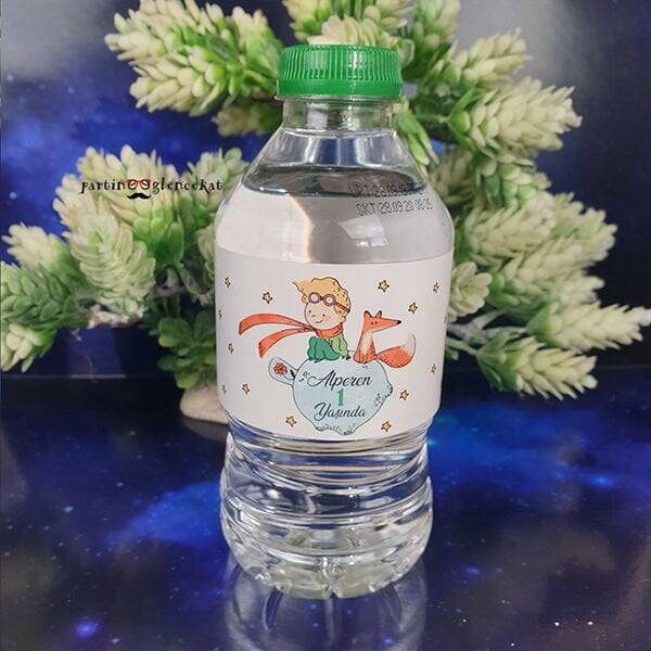 Little Prince Konsept Su Şişesi Etiketi - 1