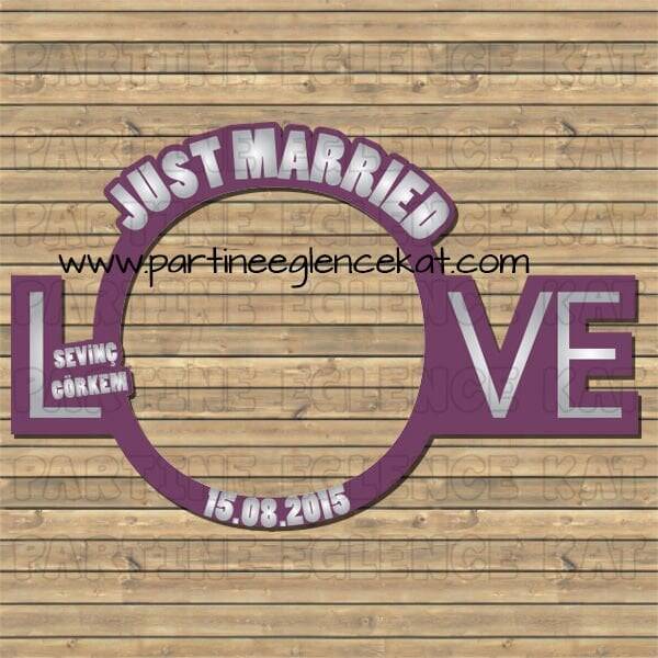 Love Hatıra Fotoğraf Çerçevesi - 1261 - 1