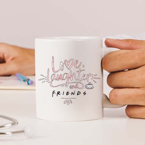 Love Laughter Friends Tv Show Kupa Bardak - 1