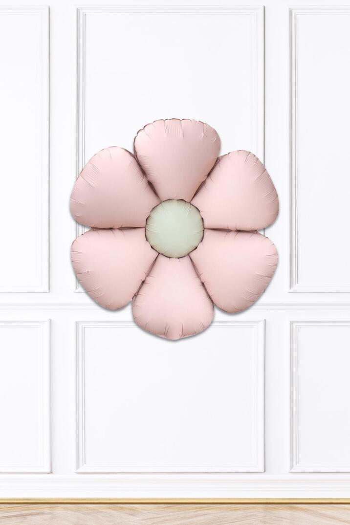 Makaron Pembe Papatya Folyo Balon - 3