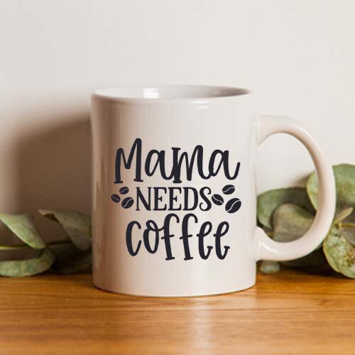 Mama Needs Coffee Kupa Bardak - 1
