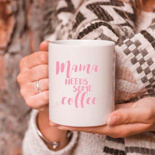 Mama Needs Coffee Kupa Bardak - 1