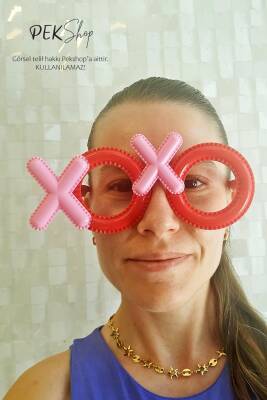 Mat Xoxo Gözlük Parti Gözlüğü Bekarlığa Veda Gözlüğü - 4